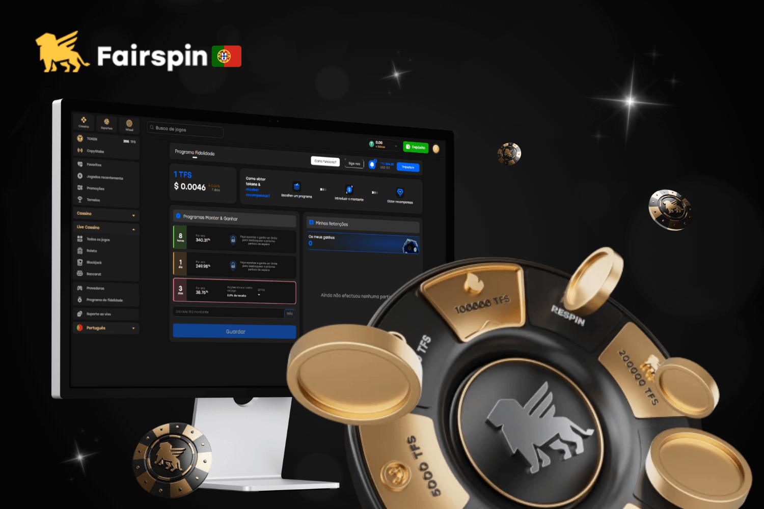 Tokens TFS no Fairspin Portugal: o que são e como adquiri-los?