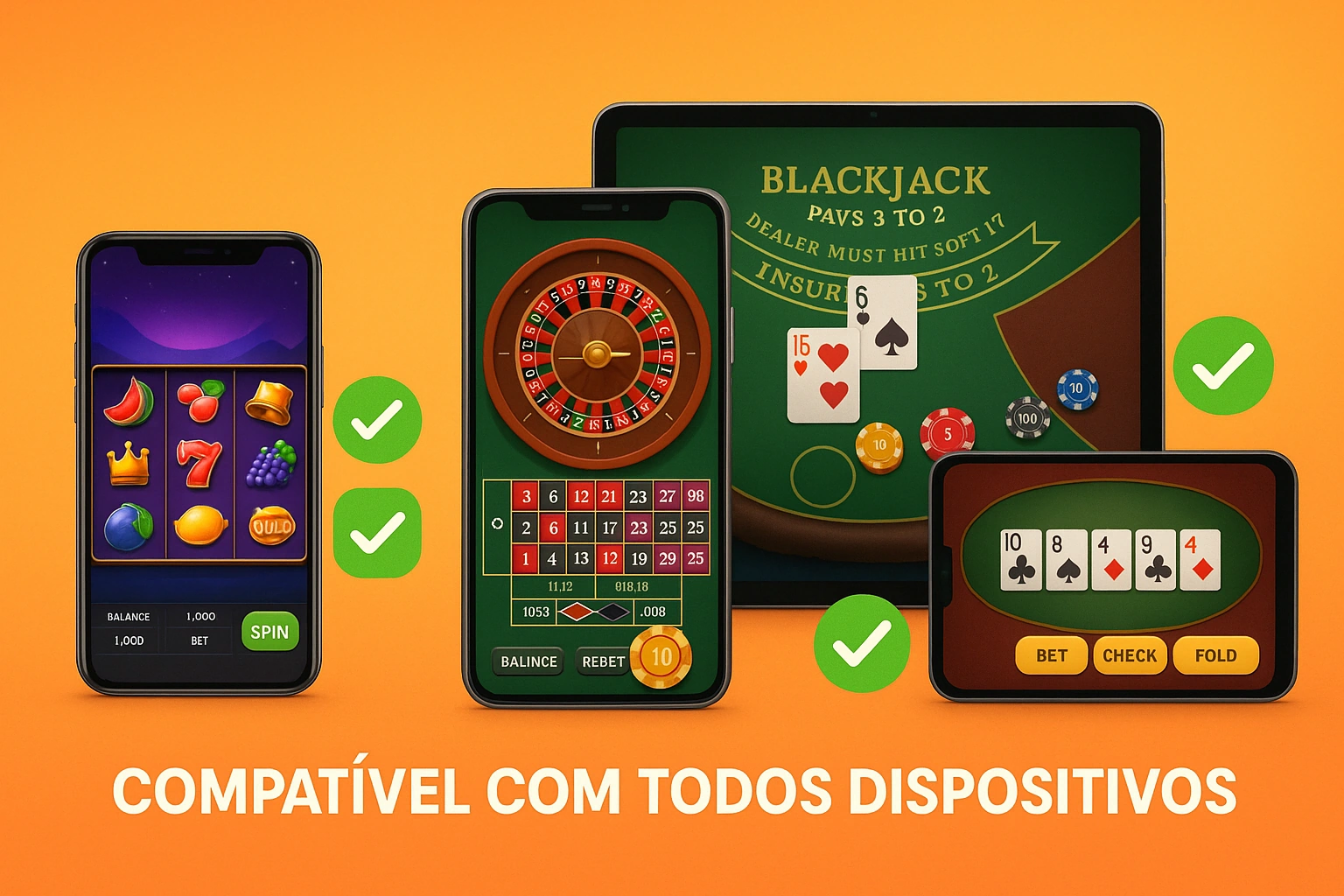 Experiência de Jogo Móvel na Fairspin