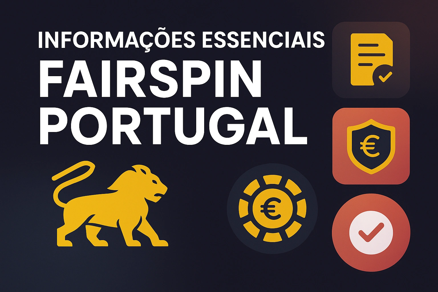Informações Essenciais da Fairspin Portugal