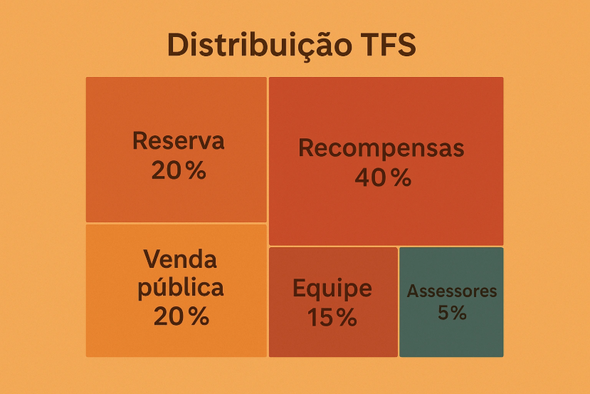 Conheça a distribuição do token TFS na Fairspin